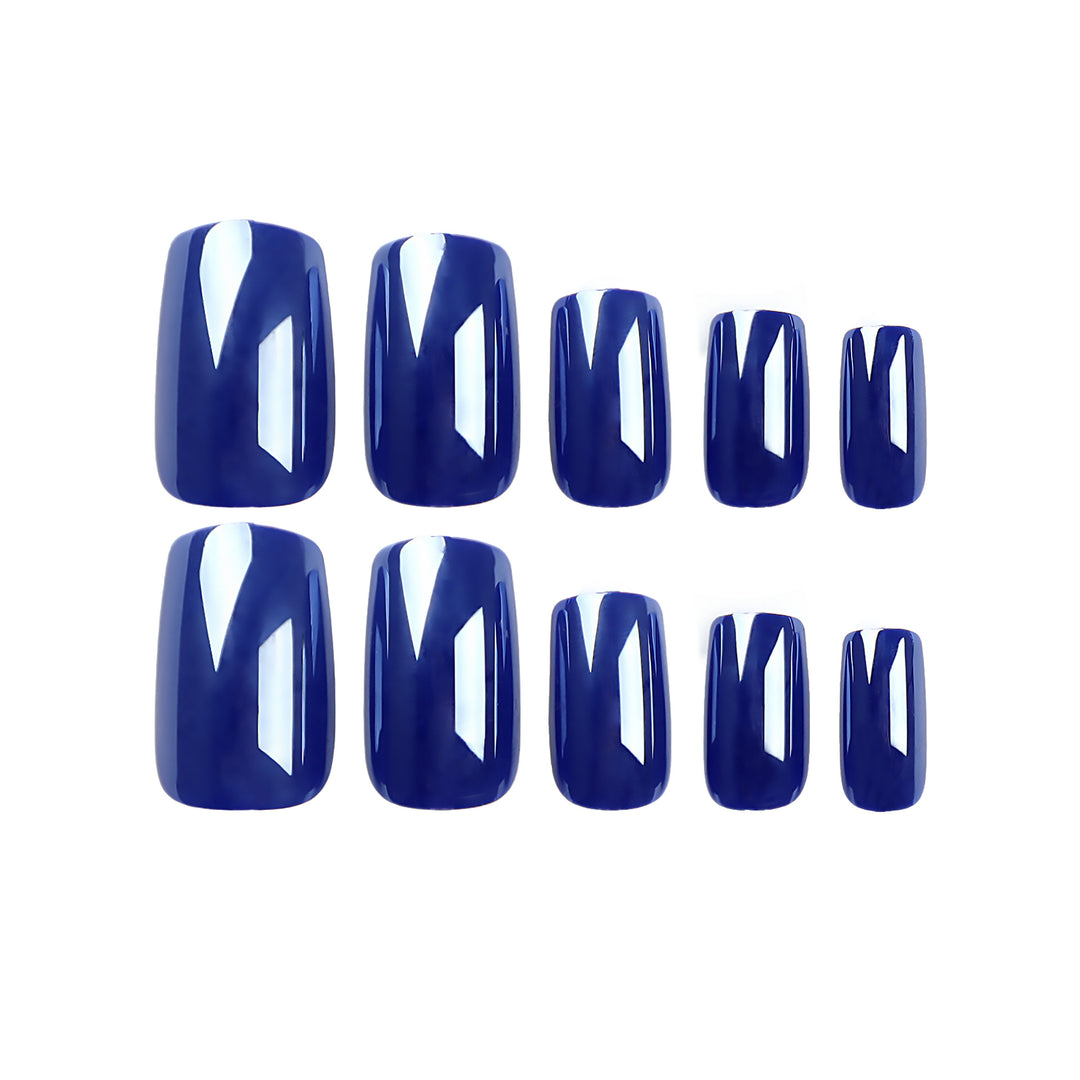 Glossy artificial nails with elegant manicure Kalsten