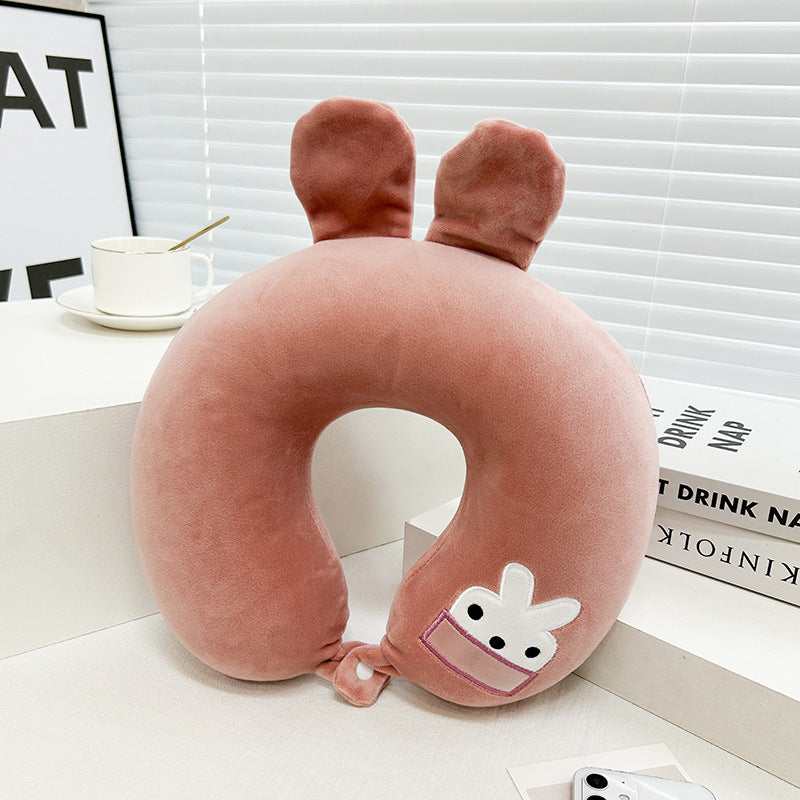 Women Kitten Neck Support Pillow Kalsten