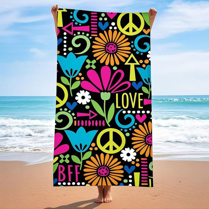 Tropical Paradise Beach Towel Kalsten