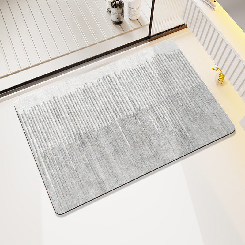 Geometric Patterned Bath Mat