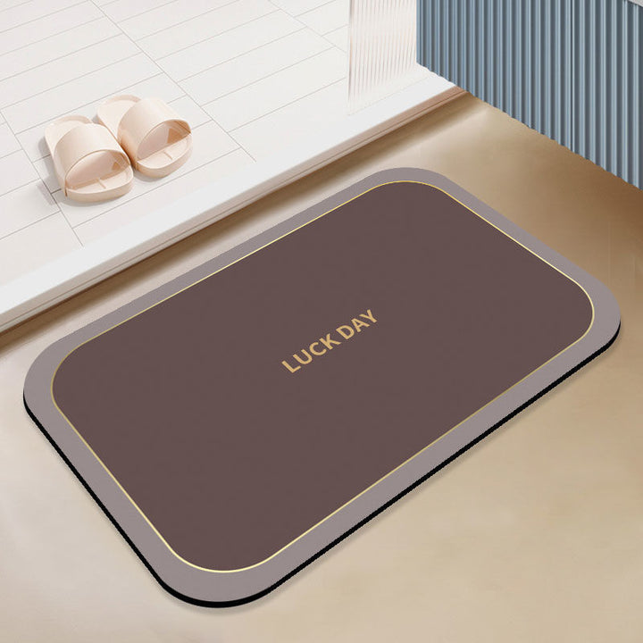 Luck-Inspired Decorative Bath Mat
