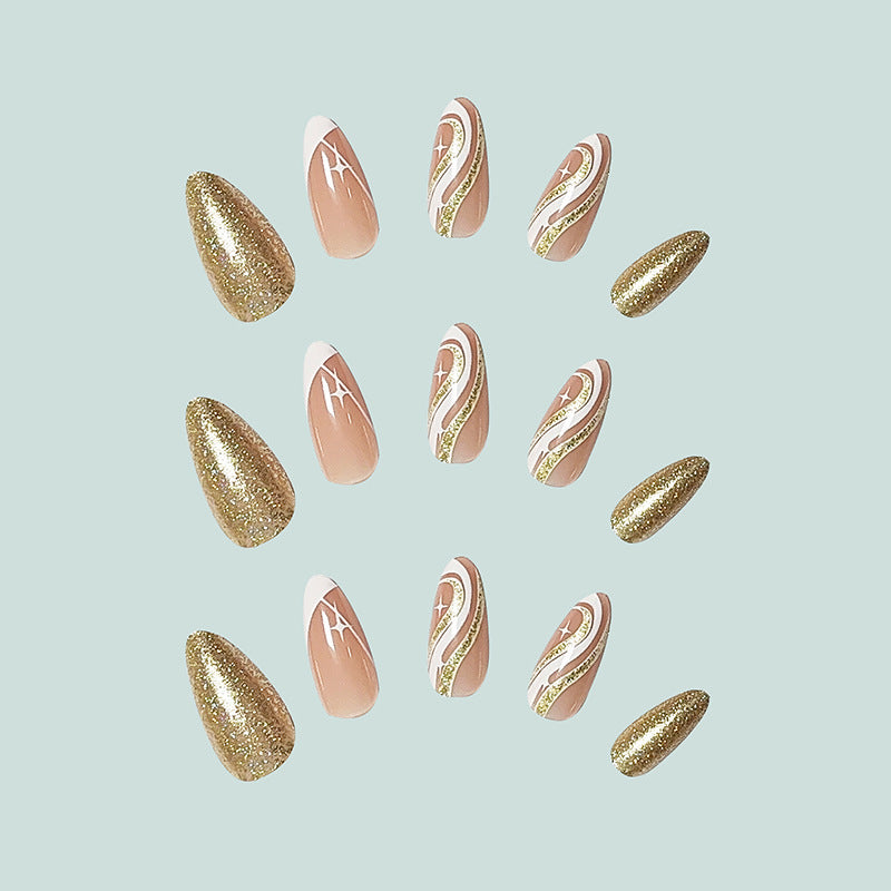 Elegant and creative stiletto artificial nails Kalsten
