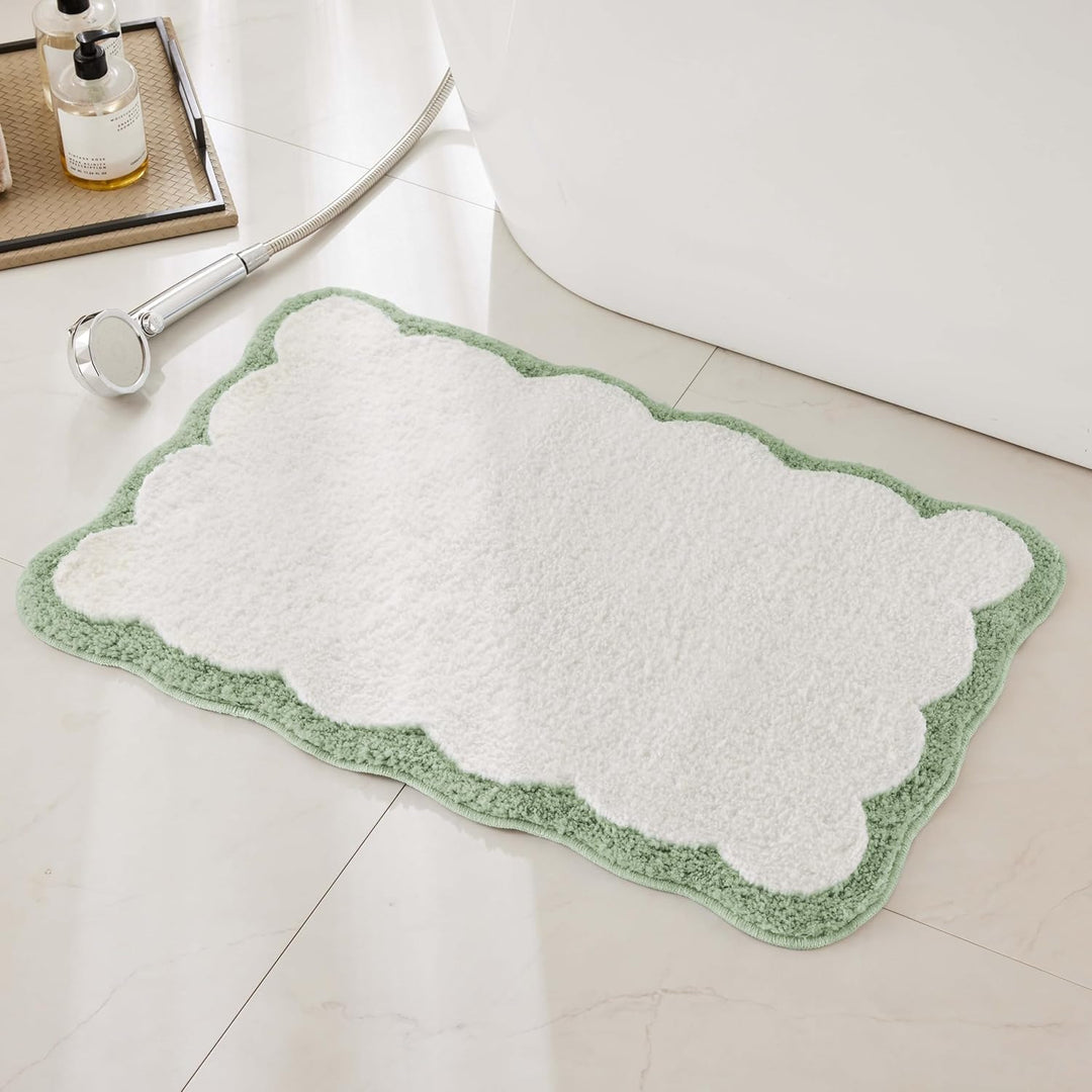 Cloud-Shaped Soft Bath Mat