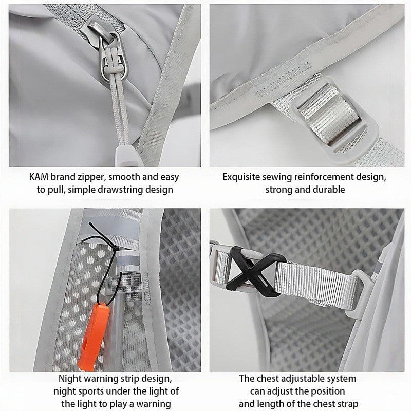 Sporty backpack with breathable design Kalsten