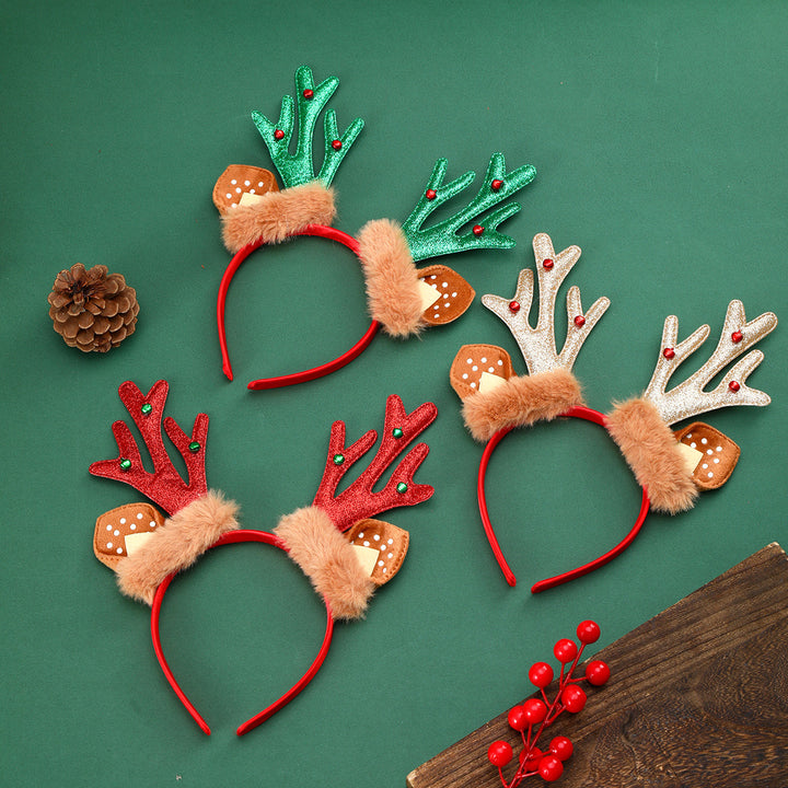 Festive Reindeer Antler Headband Kalsten
