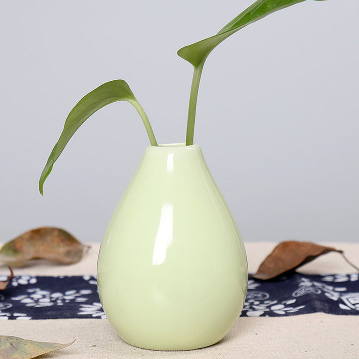Elegant Teardrop-Shaped Ceramic Flower Vase Kalsten