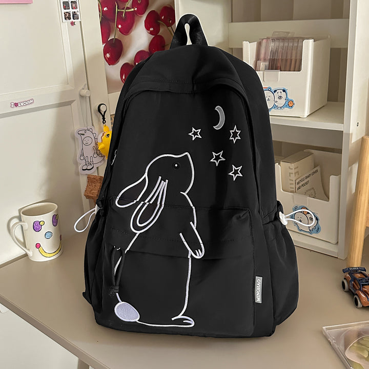 Adorable Cartoon Bunny-Designed Backpack Kalsten