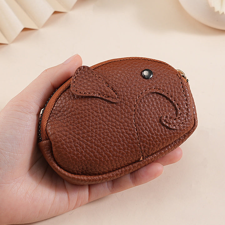 Cute Elephant-Shaped Coin Purse