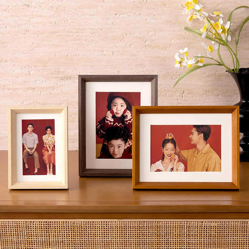 Elegant Natural Wood Photo Frame