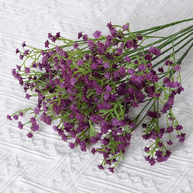 Artificial Baby Blue Flower Bouquet