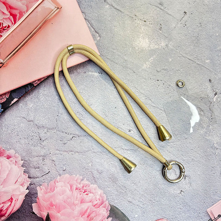 Adjustable Phone Lanyard with Quick-Release Mechanism Kalsten