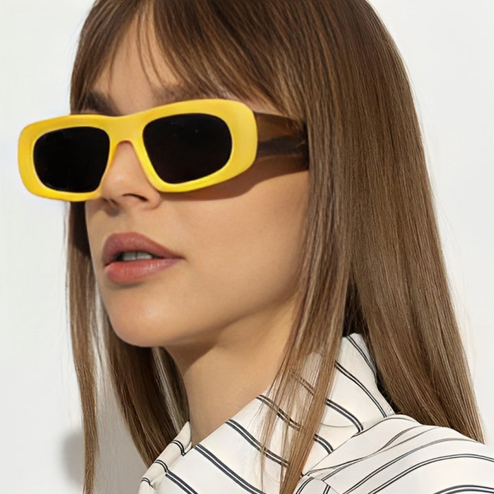 Women's fashionable sunglasses in modern square design Kalsten