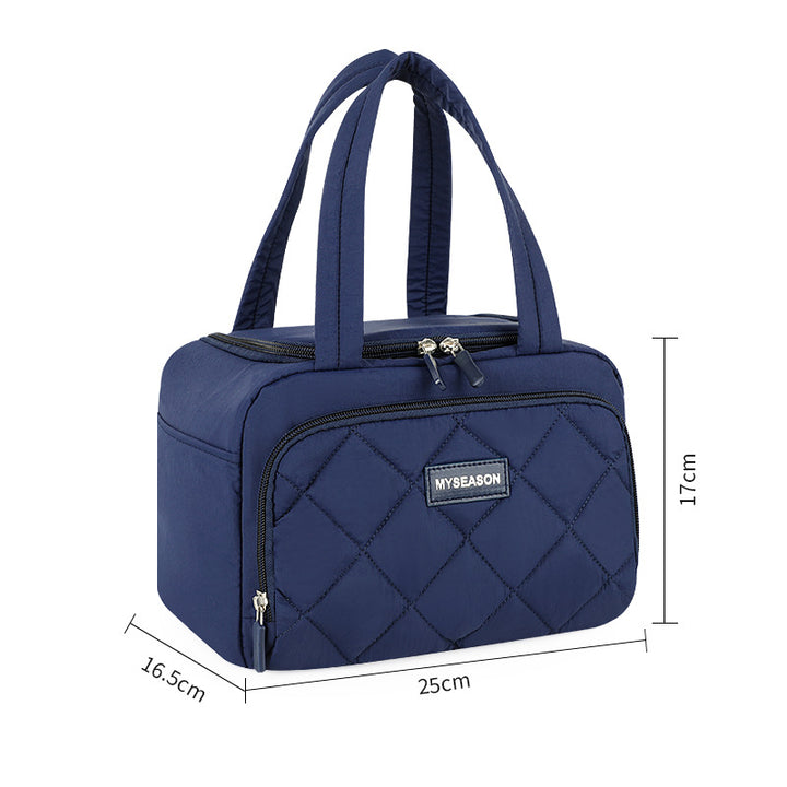 Insulated Quilted Lunch Cooler Bag Kalsten