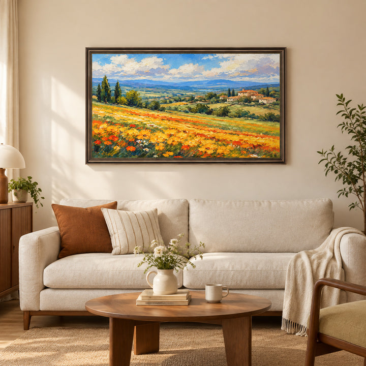 Framed Landscape Painting
