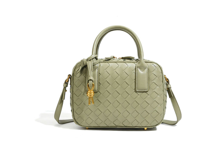 Textured Leather Boutique Handbag Kalsten