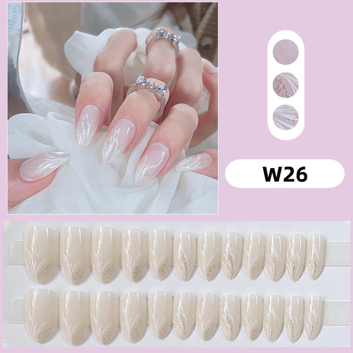 Artistic Press-On Nails
