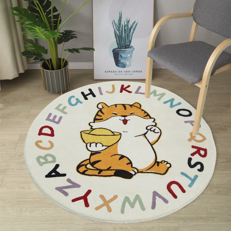 Playful Dinosaur-Themed Area Rug
