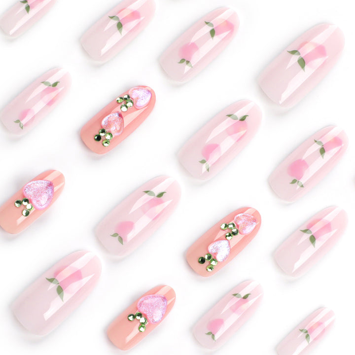 Artistic Nail Art with Fruit and Glitter Designs Kalsten