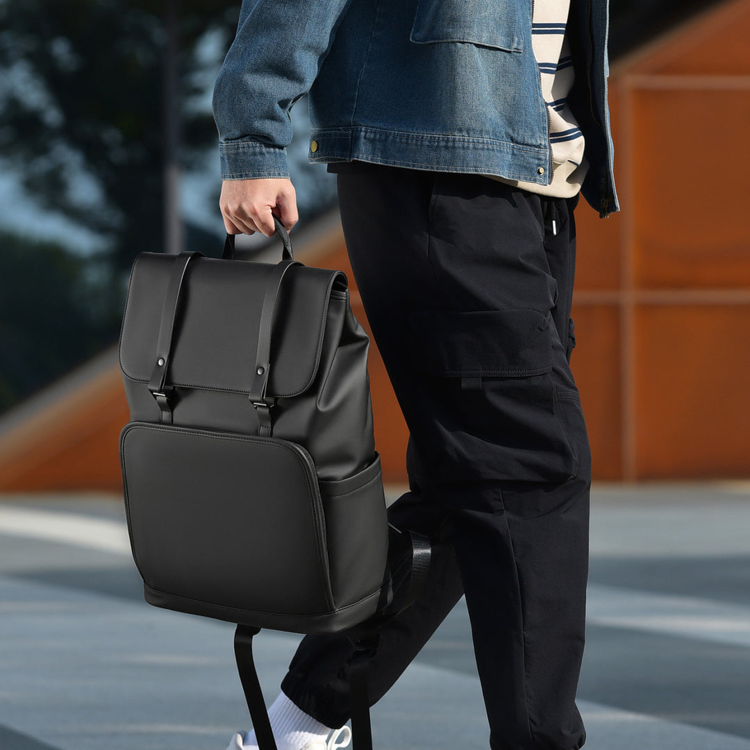 Modern Roll-Top Urban Backpack
