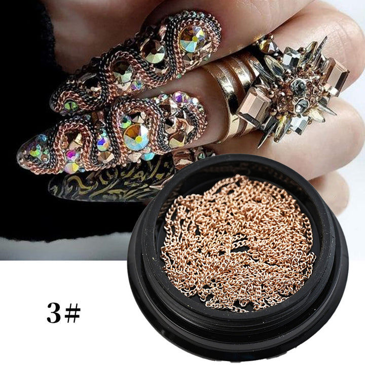 Decorative Nail Art Chain