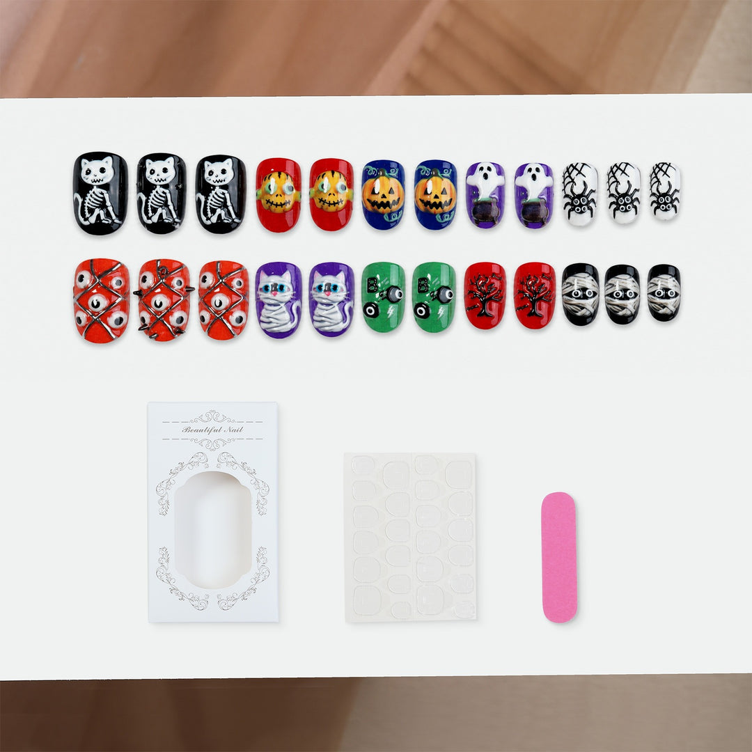 Halloween Artificial Nail Set Kalsten