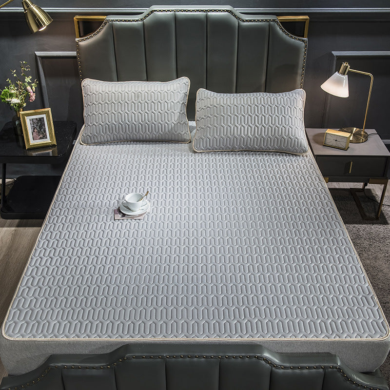 Contemporary Quilted Bedspread Set Kalsten