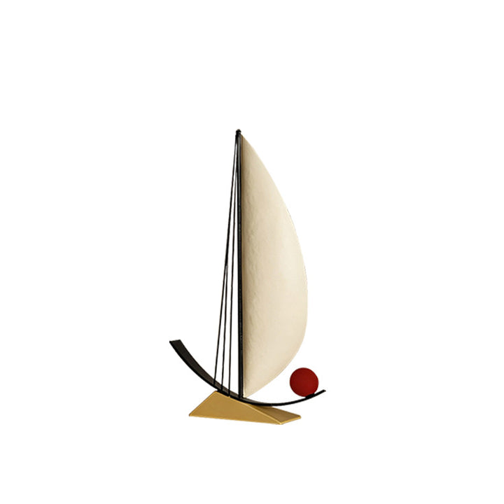 Contemporary Nautical-Inspired Decorative Sculpture