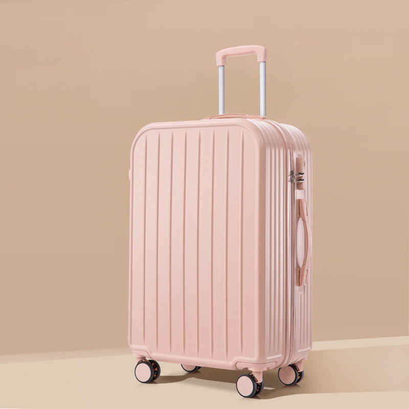lightweight ABS hardshell spinner suitcase with telescopic handle and matching cosmetic case Kalsten