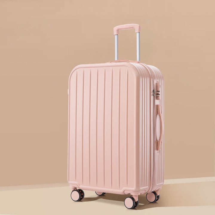 lightweight ABS hardshell spinner suitcase with telescopic handle and matching cosmetic case Kalsten