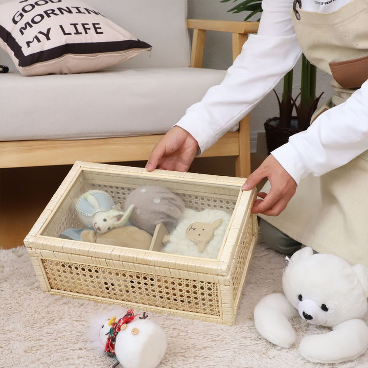 Decorative Woven Storage Box Set Kalsten