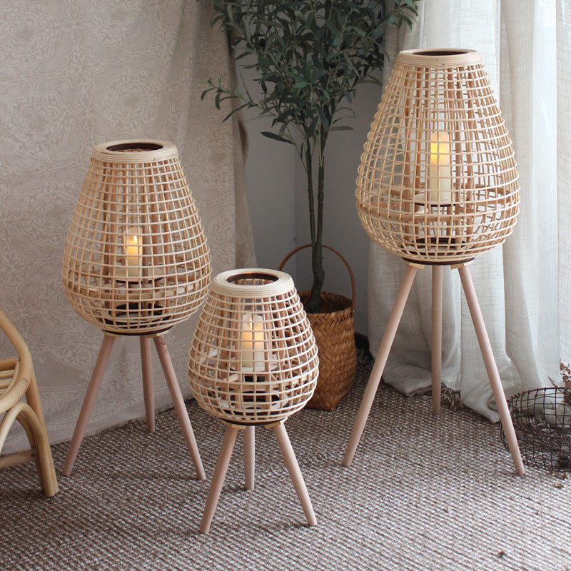 Decorative Rattan Lantern Kalsten