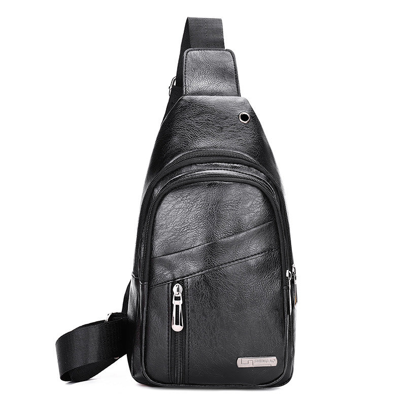 Fashionable Leather Sling Bag