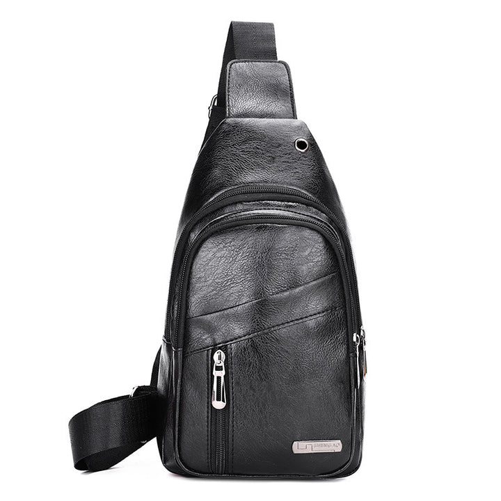 Fashionable Leather Sling Bag