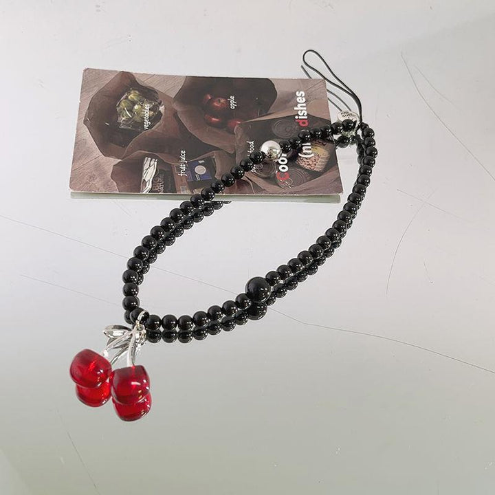 Decorative Cherry Charm Necklace Kalsten