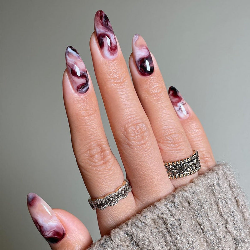 Elegant Heart-Designed Press-On Nail Tips Kalsten