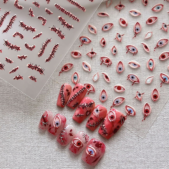 Eye-Themed Nail Art Charms