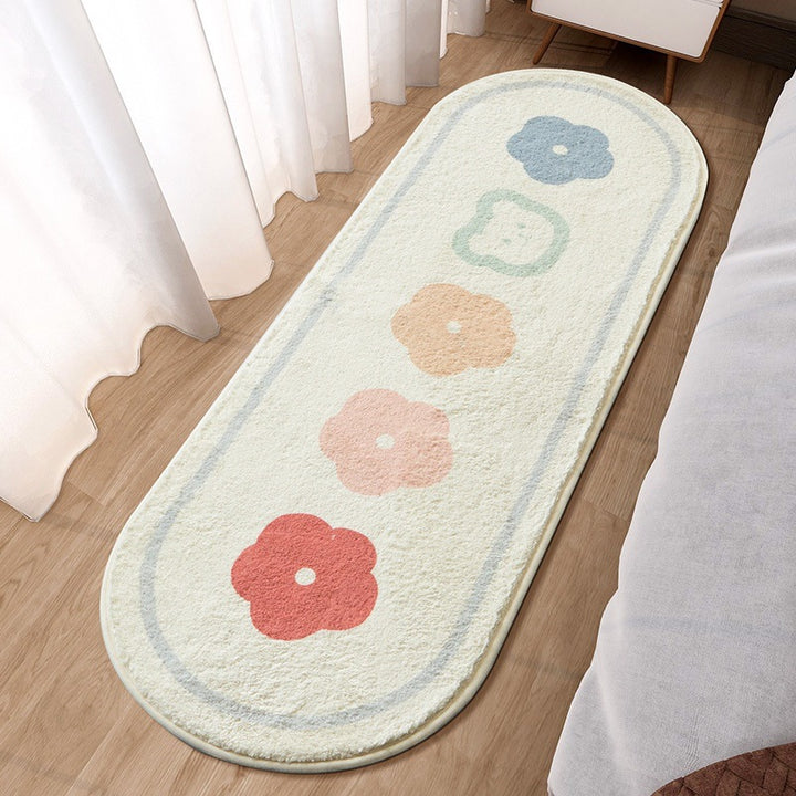 Soft Plush Bunny Themed Area Rug