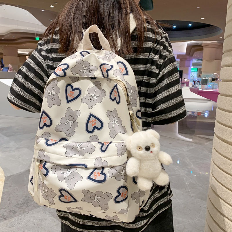 Cute Teddy Bear-Themed Backpack