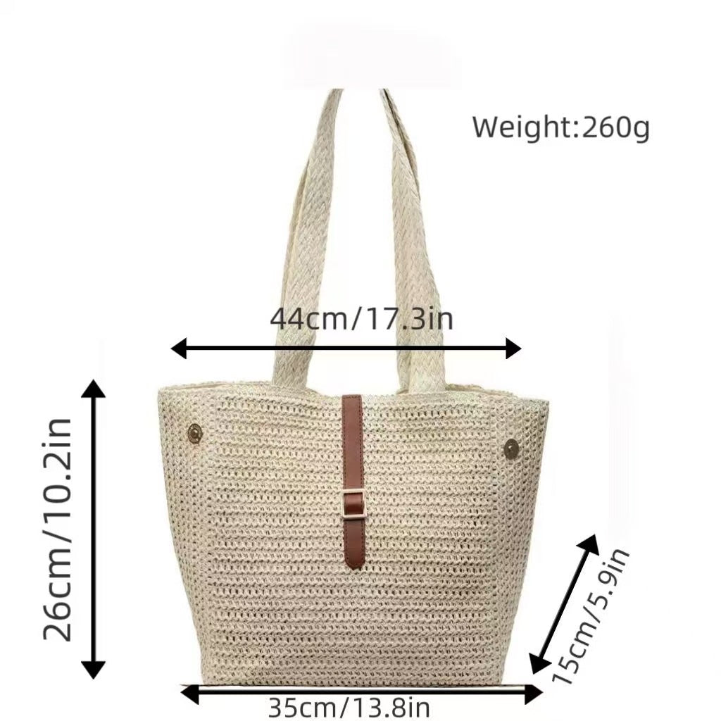 Handmade summer beach bag with durable fabric Kalsten
