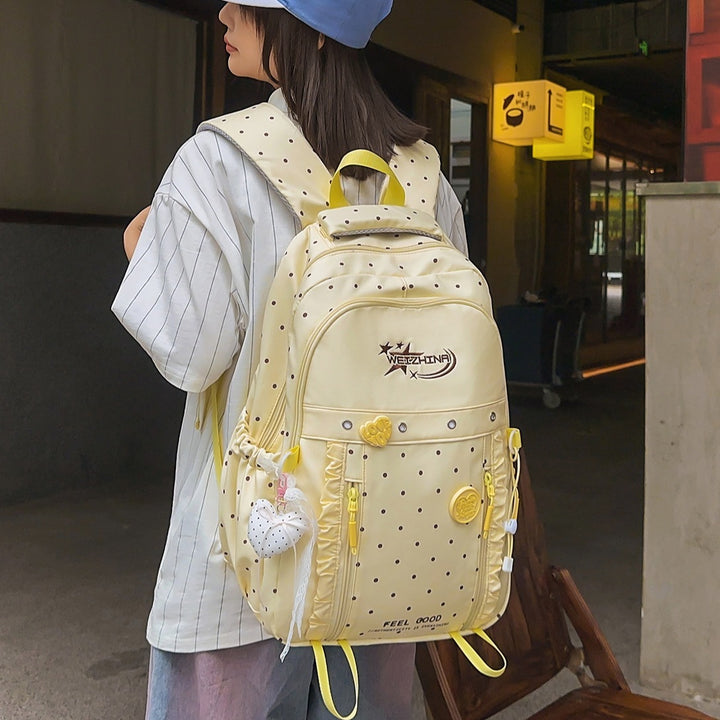 Stylish Dotted Backpack Kalsten