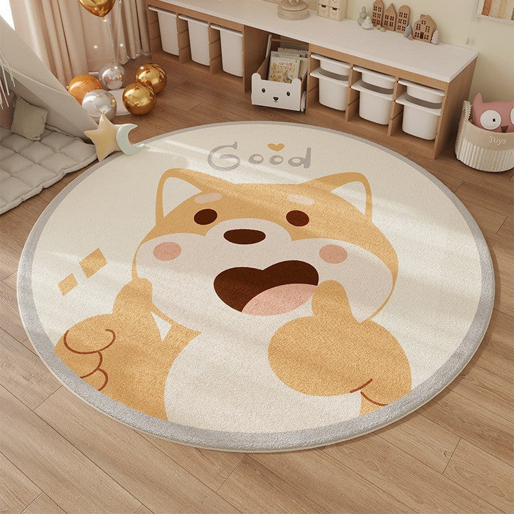 Alphabet-Themed Educational Area Rug for Kids