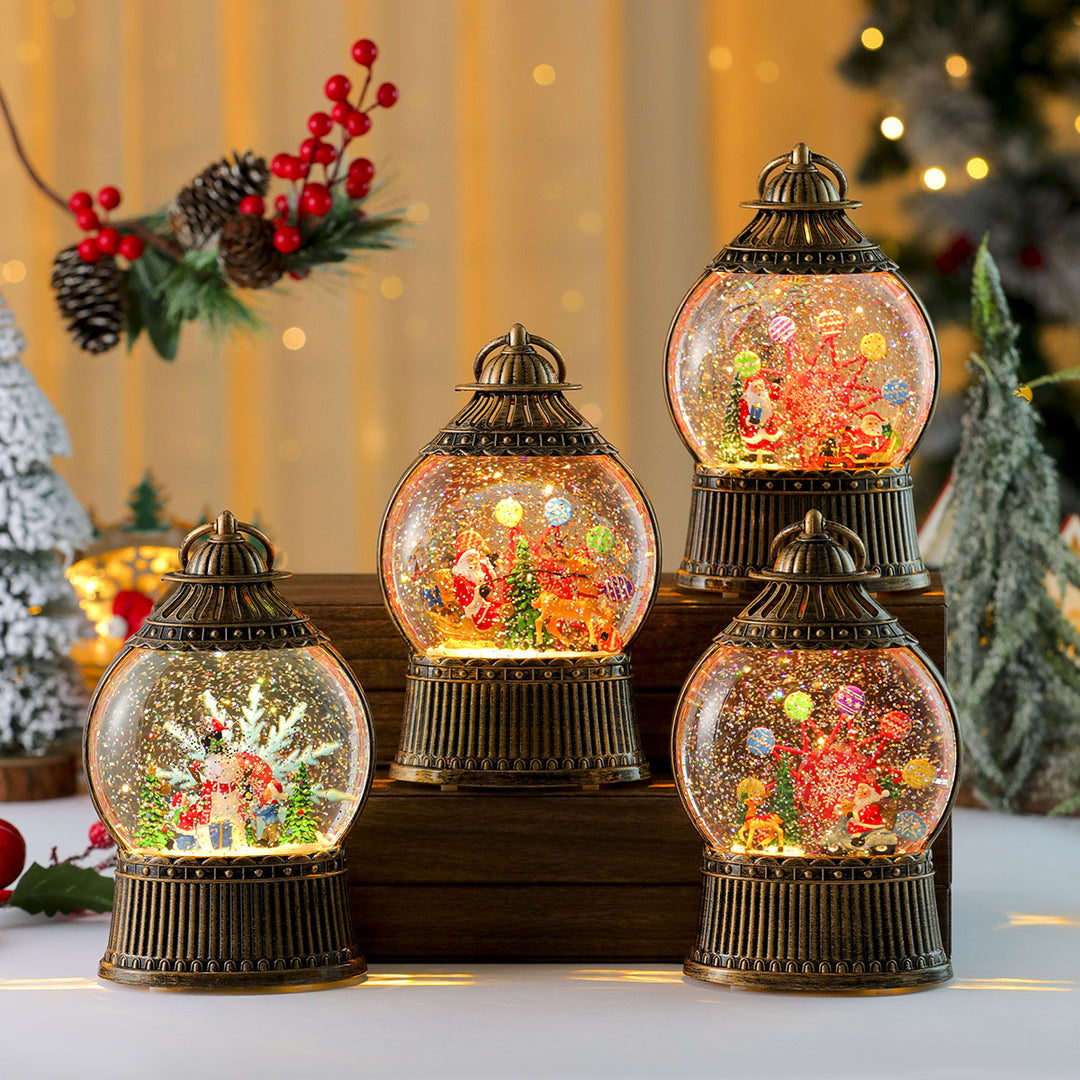 Decorative LED Snow Globe Lantern Kalsten