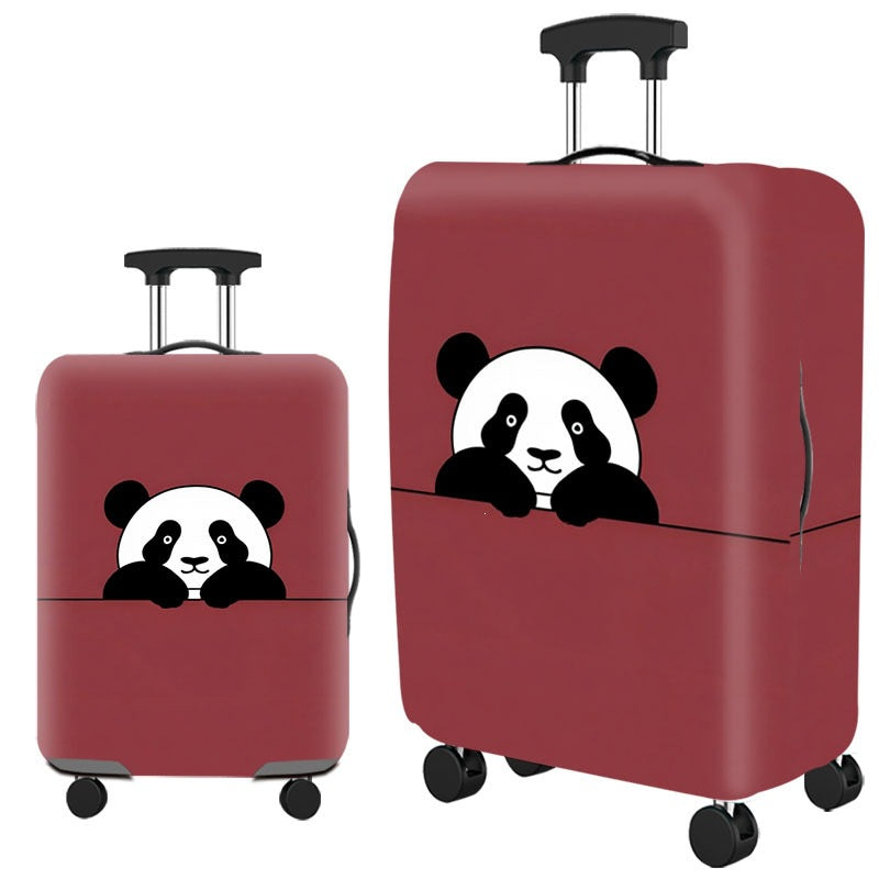 Artistic Cat-Themed Hard Shell Suitcase Kalsten