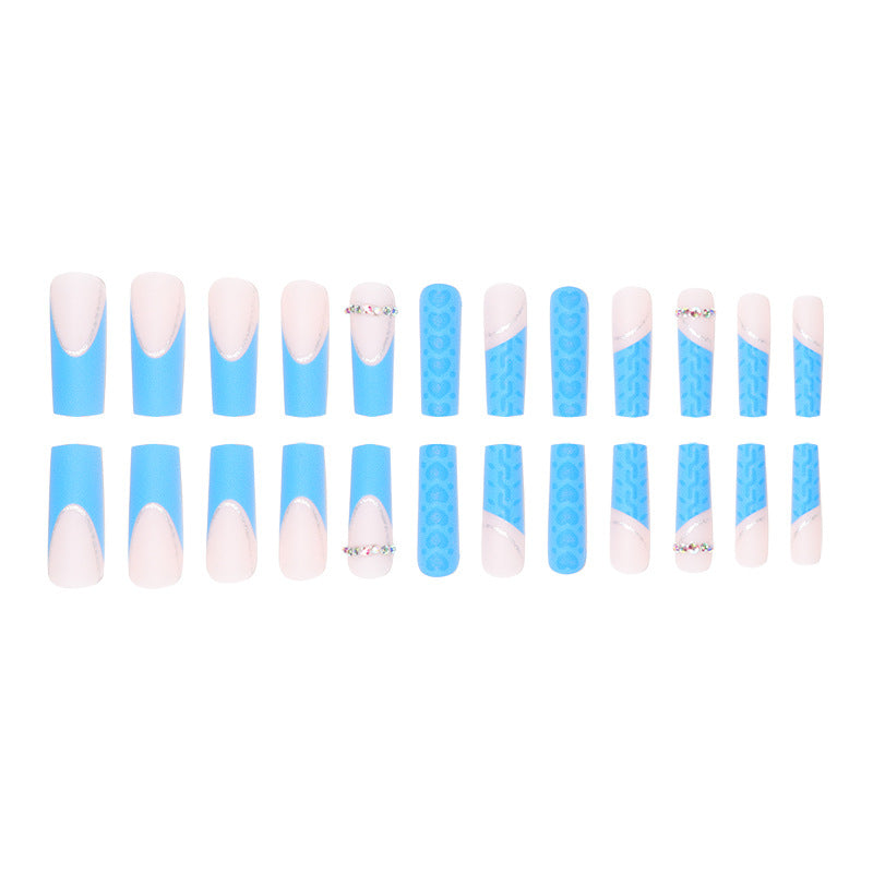 Artistic Textured Stiletto Nail Art Set Kalsten