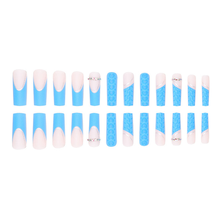 Artistic Textured Stiletto Nail Art Set Kalsten