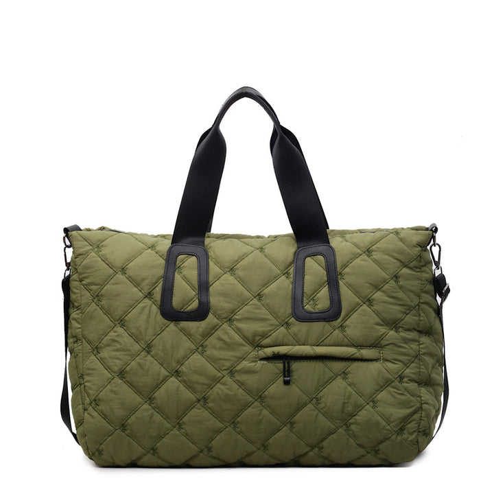 Quilted Travel Tote Bag