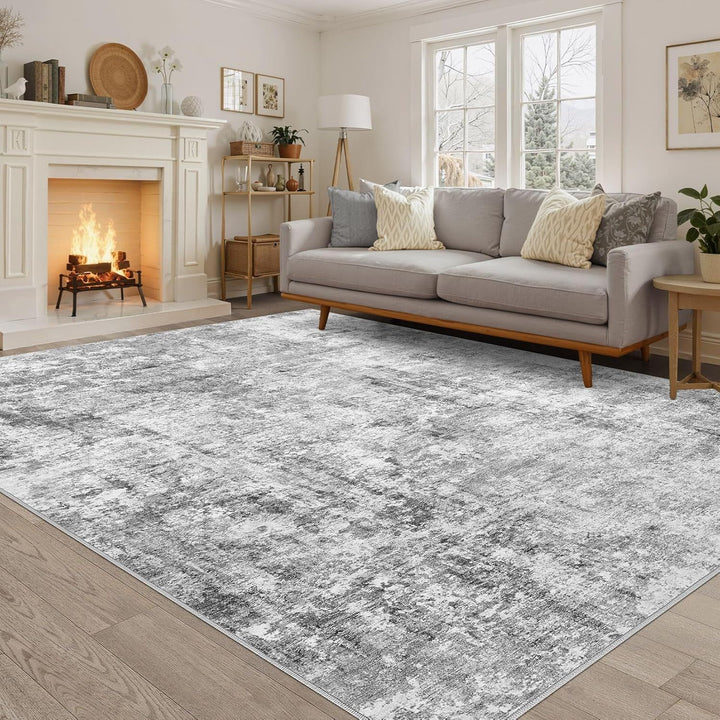 Vintage-inspired Textured Area Rug
