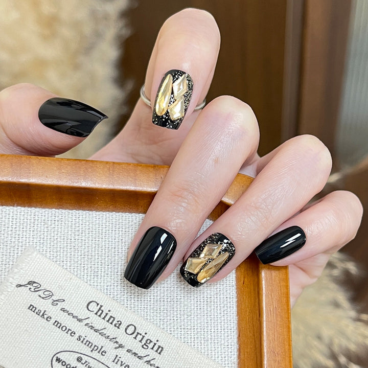 Ombre Press-On Nails with Glossy Finish Kalsten