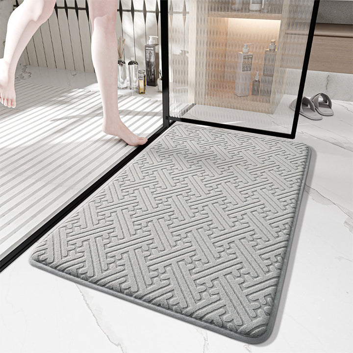 Ultra-Absorbent Bathroom Mat Kalsten