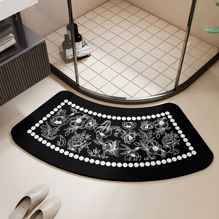 Decorative Shower Mat Kalsten